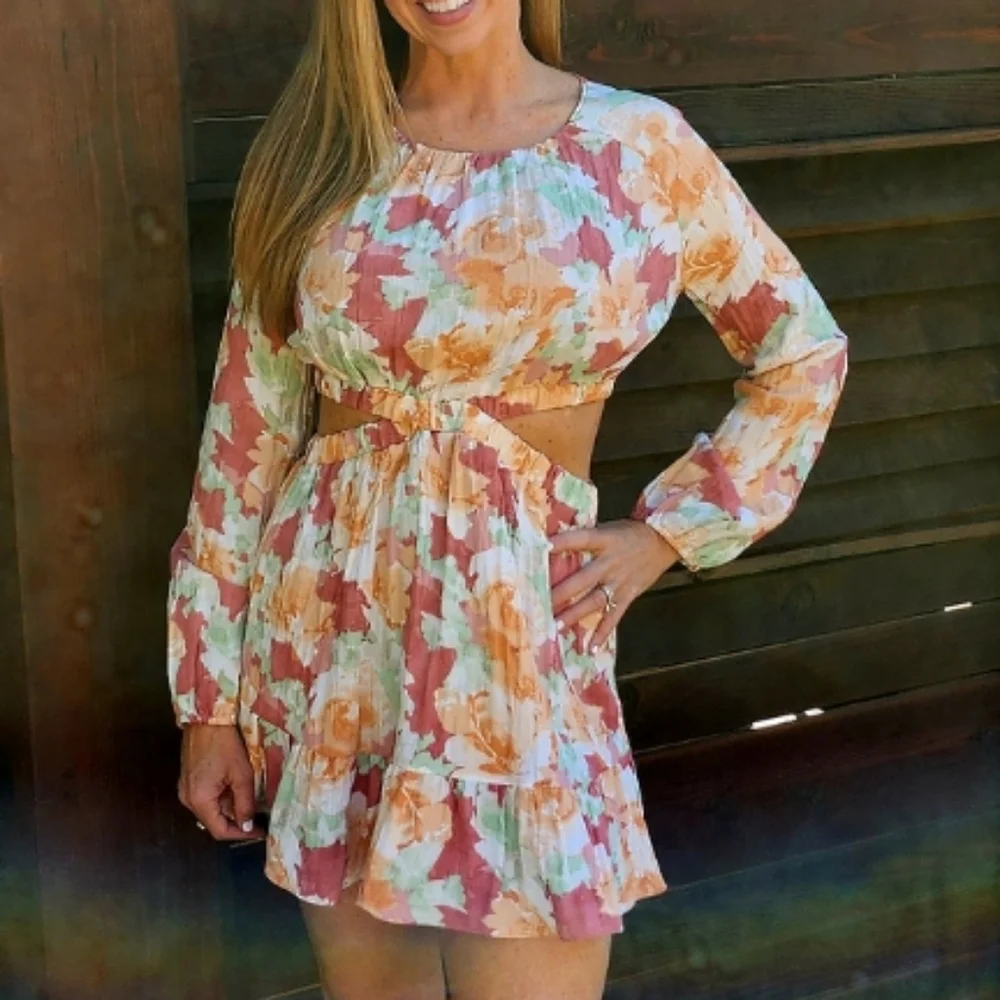 Sage The Label Amalfi Cutout Mini Dress - Picture 12 of 12